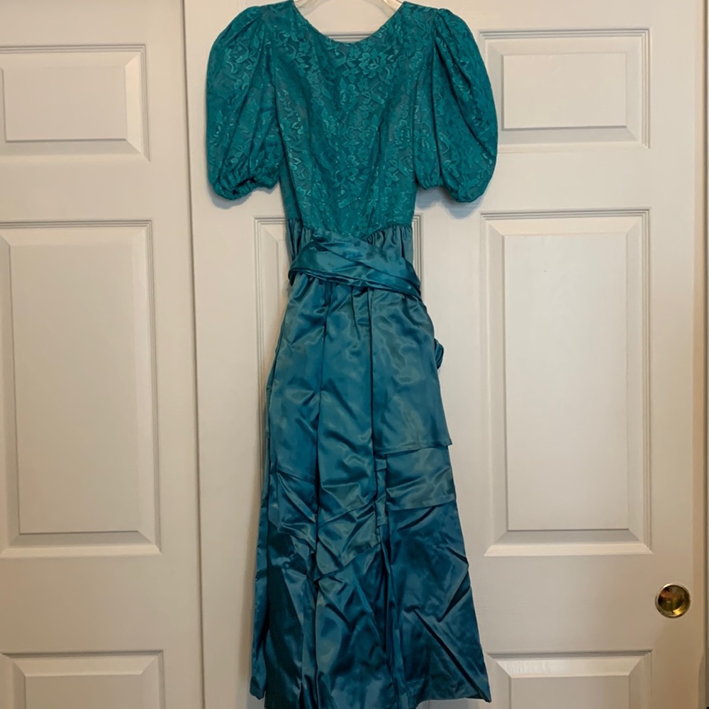 80’s prom dress handmade